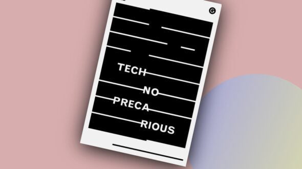 Tecnoprecarios un libro sobre como la tecnología multiplica la precariedad