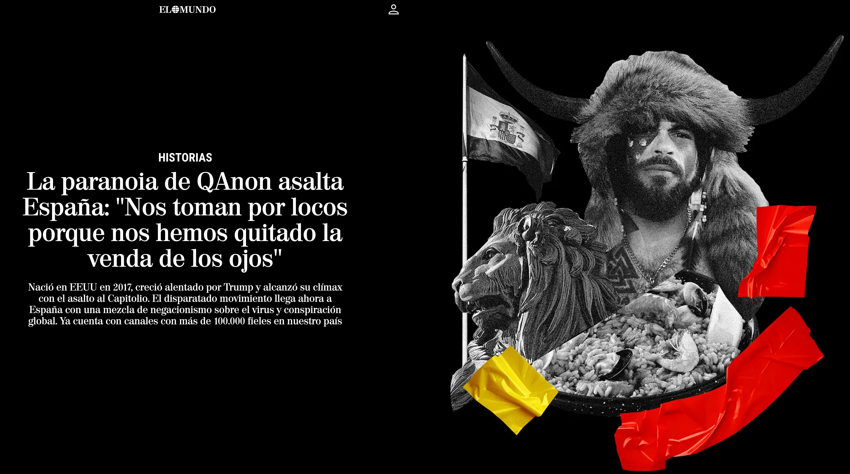 La paranoia de Qanon asalta España